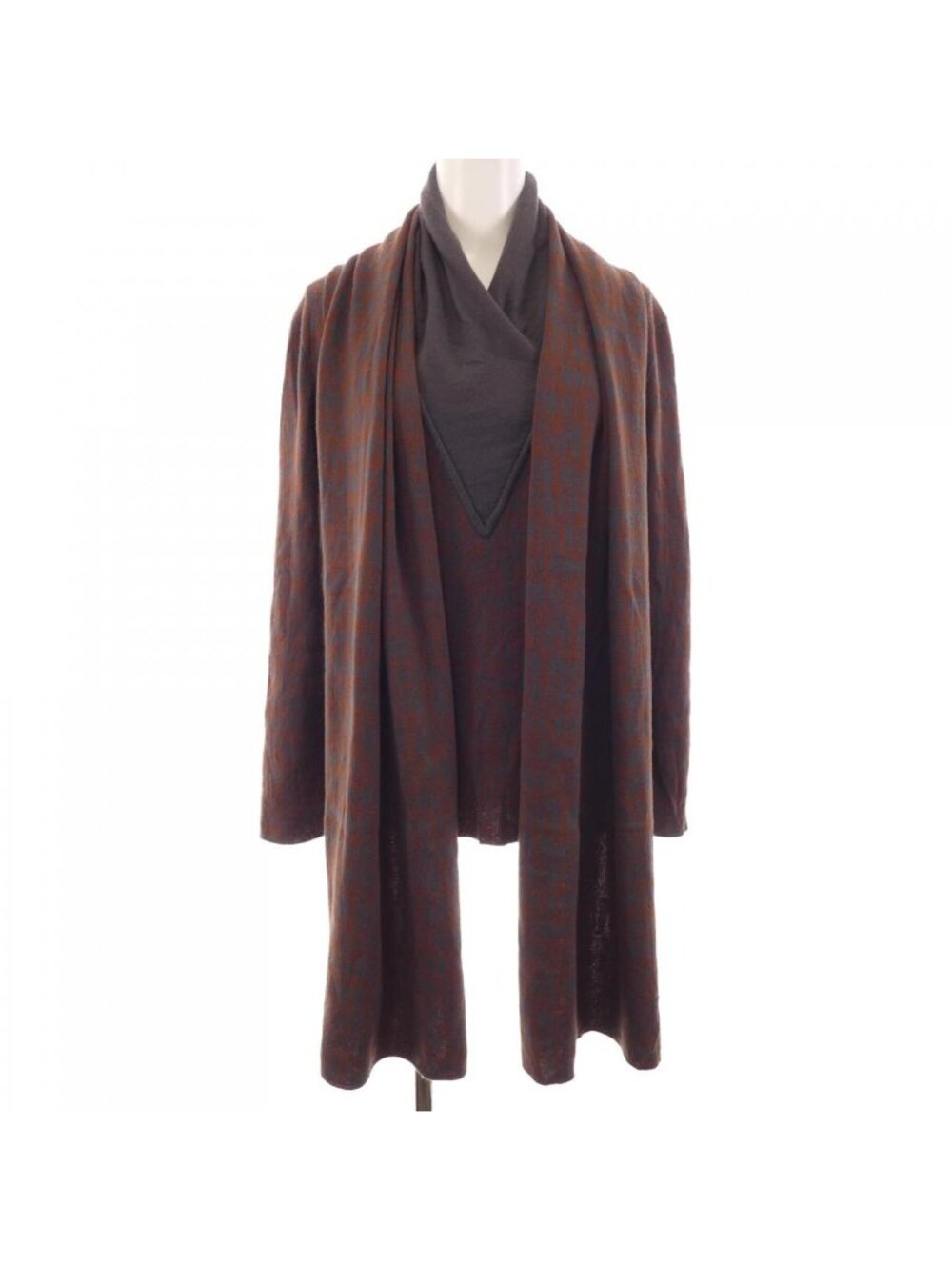 Hermes Knit Sweater Brown